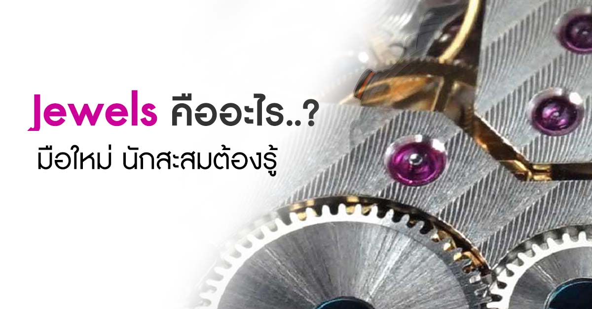 Jewels คืออะไร เอาไว้ทำอะไร มือใหม่ นักสะสมนาฬิกา คนรักนาฬิกาต้องรู้
